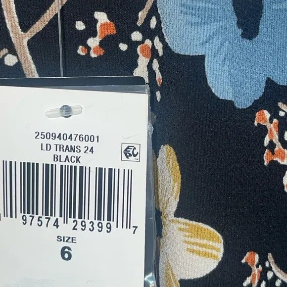 NWT Ralph Lauren Black and White Sleeveless Midi Sundress