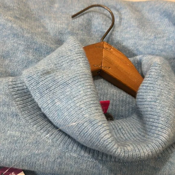 NWT Vince Camuto Light Blue Turtleneck SuperSoft Sweater Size XXL