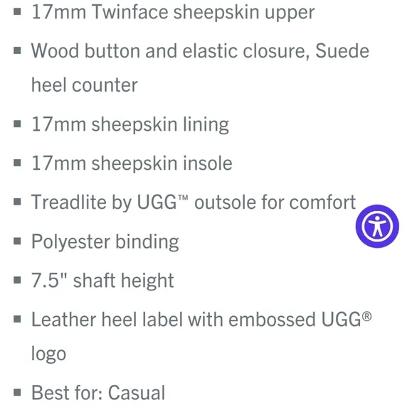 NWT Women's UGG Bailey Button II Boots NO BOX