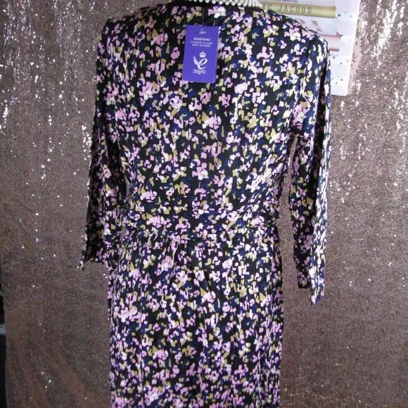 NWT HOST PICK Seraphine Smart Stretch Jersey Maternity &amp; Nursing Dress 8
