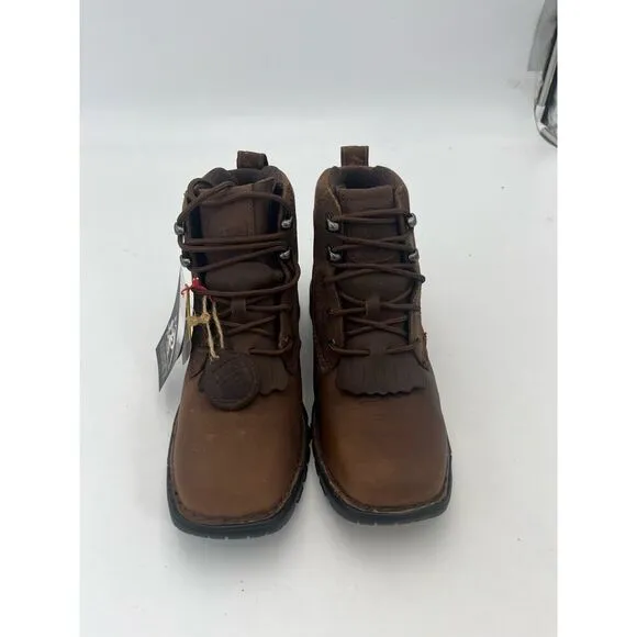 NWT Rocky Men's Size 8 Legacy 32 Waterproof Western Lacer Boots Brown