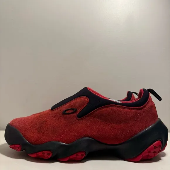 Oakley Flesh Slip On Mens Size 12 90s Vintage Software Red Shoes Arrowhead
