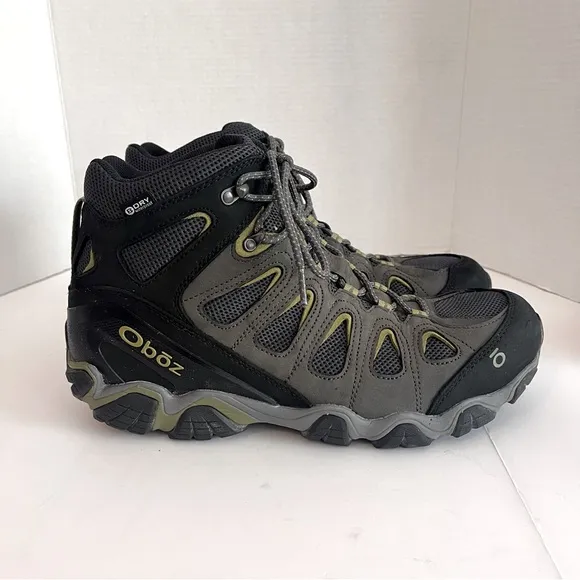 Oboz Sawtooth II Waterproof Mid Hiking Boots Mens 14 Grey Waterproof Gorpcore