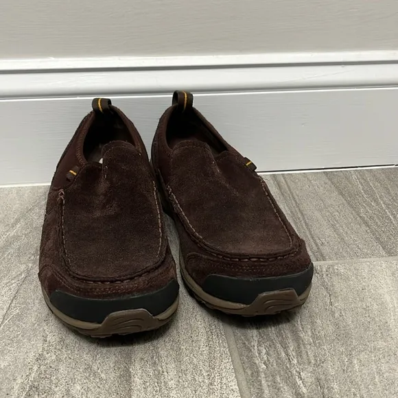 Olukai Men’s slip on leather mens suede shoes