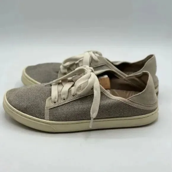 OLUKAI Pehuea Li Women's Slip On Sneakers Casual Shoes with Drop-in Heal Size 9