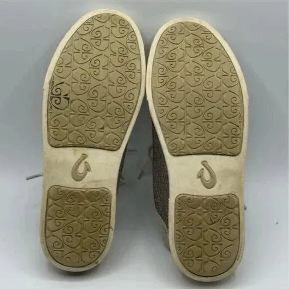 OLUKAI Pehuea Li Women's Slip On Sneakers Casual Shoes with Drop-in Heal Size 9