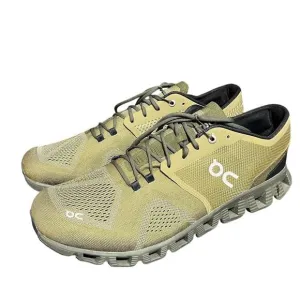 On Cloud X Running Shoes Athletic OC olive black Men's Size 14 Sneakers