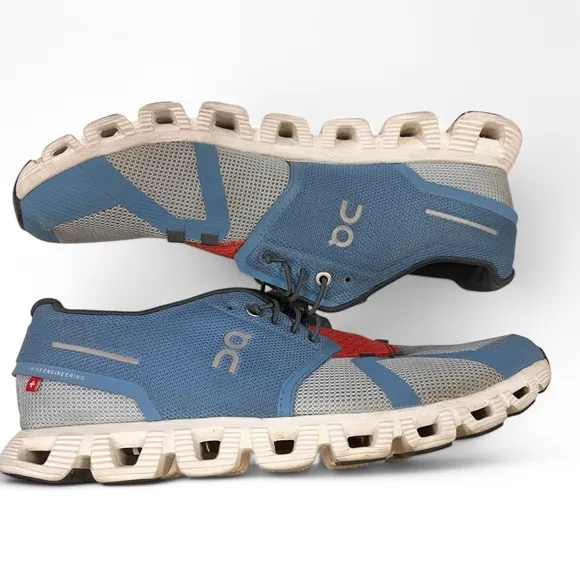 ON Running Cloud 5 Push Shoes 69.98867 in Niagara Chambray men’s size 9