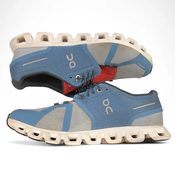 ON Running Cloud 5 Push Shoes 69.98867 in Niagara Chambray men’s size 9