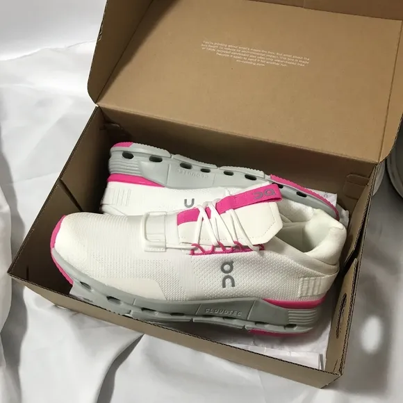 👟O.N Running Cloudnova Women Shoes pink