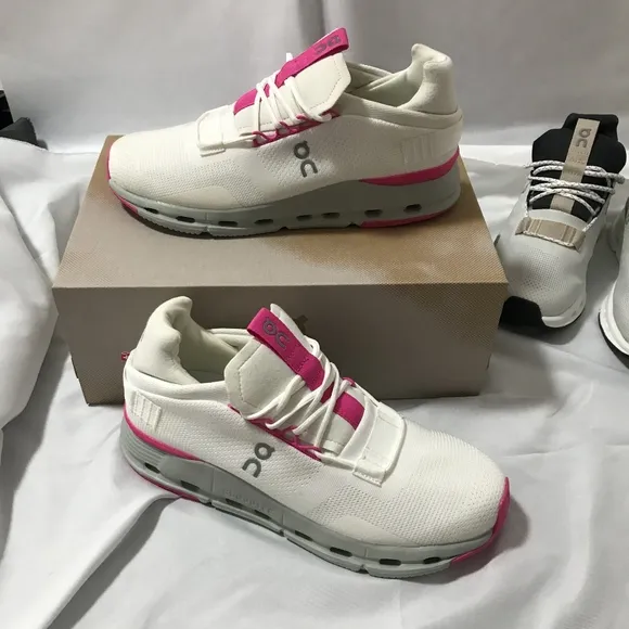 👟O.N Running Cloudnova Women Shoes pink
