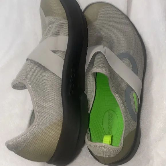 Oofos Oomf low gray slip on recover shoes