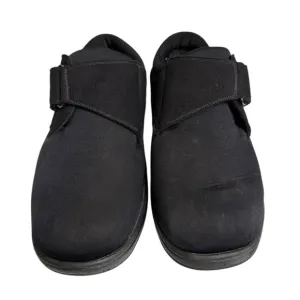Orthofeet 525 Bismarck Stretch Orthotic Shoes Men's Size 13 XWide Black Soft SU