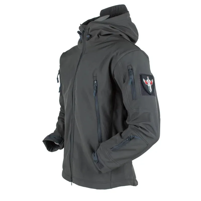 Outdoor Soft Shell Fleece Jacket – Windproof, Waterproof & Warm