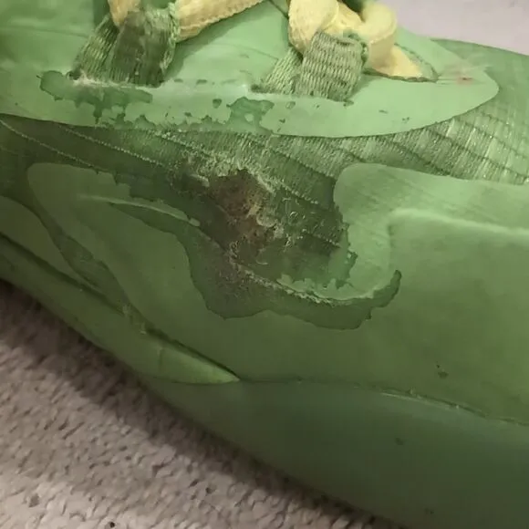 P u m a RICK &amp; MORTY Shoe Mens 11.5 Basketball Sneaker - Neon Two-Tone
