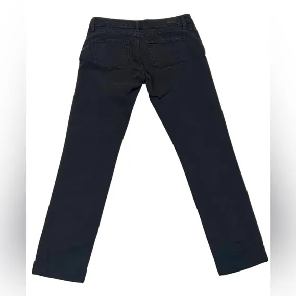 PAIGE Jimmy Jimmy Skinny Boyfriend Jeans | Vintage Black | Size 25