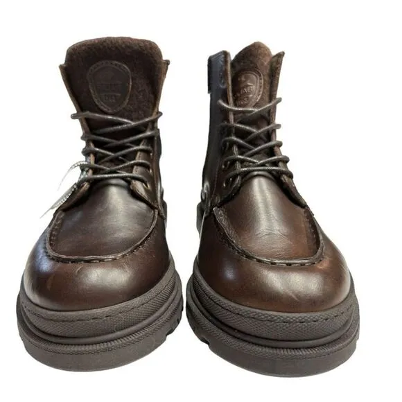 PAJAR Cyres Front Lace Leather Boots Size EU 42 Men's US 8.5-9 Women's US 10 NWT