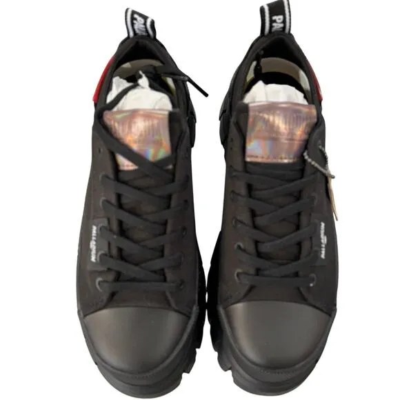 Palladium Women's Revolt LO TX Sneaker Boots Black / Black Size 6.5