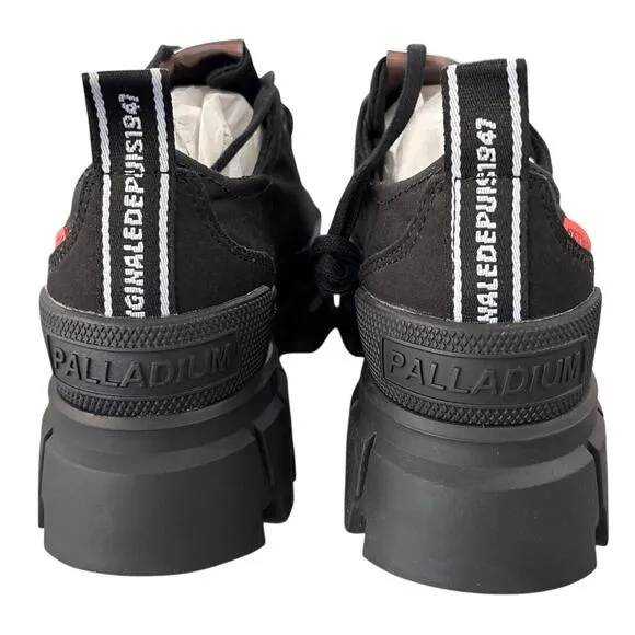 Palladium Women's Revolt LO TX Sneaker Boots Black / Black Size 6.5