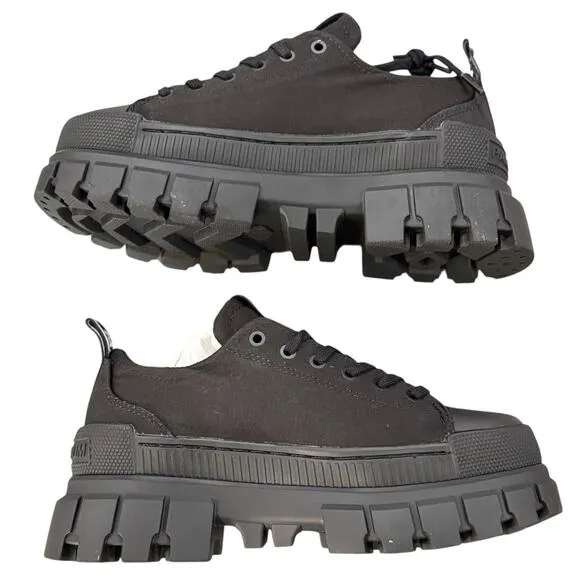 Palladium Women's Revolt LO TX Sneaker Boots Black / Black Size 6.5
