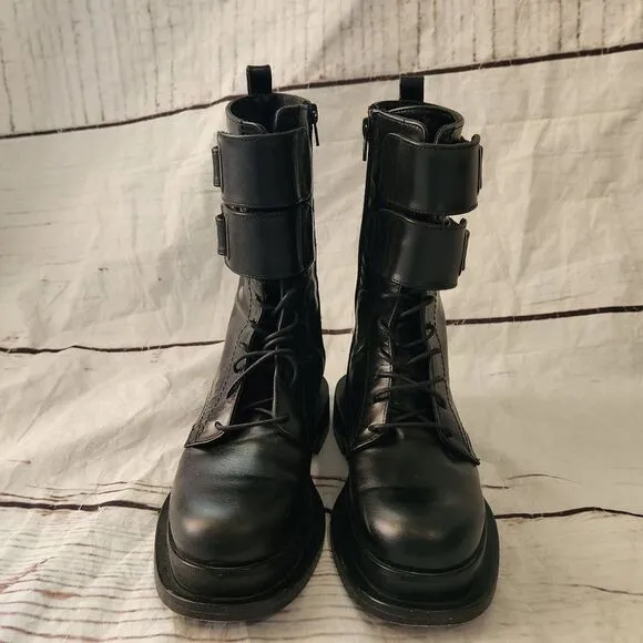 Paloma Barcelo Tyson Combat Boot Size 38