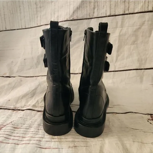 Paloma Barcelo Tyson Combat Boot Size 38