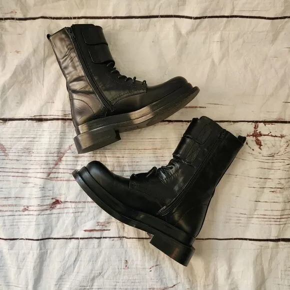 Paloma Barcelo Tyson Combat Boot Size 38