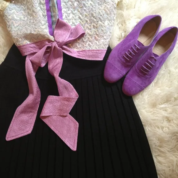 🍃💕Party in Pleats ... Party in Purple ... 💕🍃