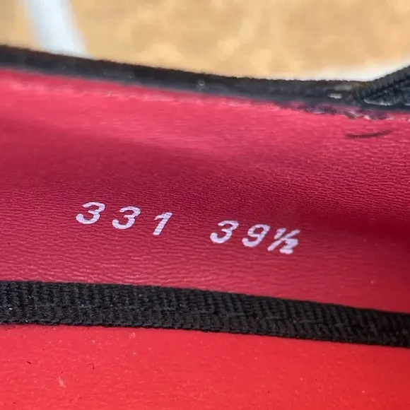 PAS DE ROUGE Laced shoes 9.5