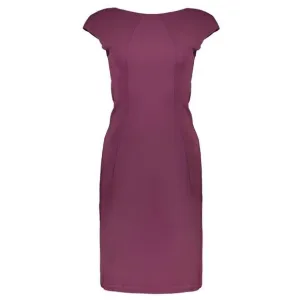 Patrizia Pepe Purple Elastane Women's Dress