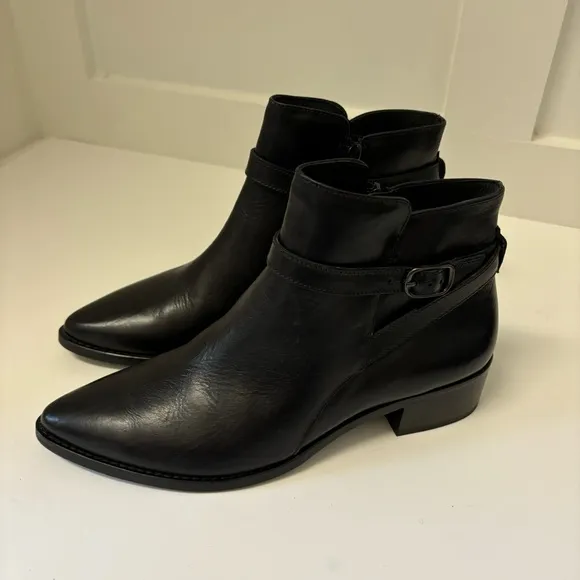 Paul Green Jelinda Leather Ankle Boots Sz 5/US7.5