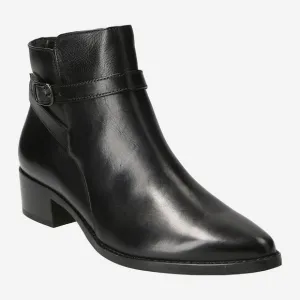 Paul Green Jelinda Leather Ankle Boots Sz 5/US7.5