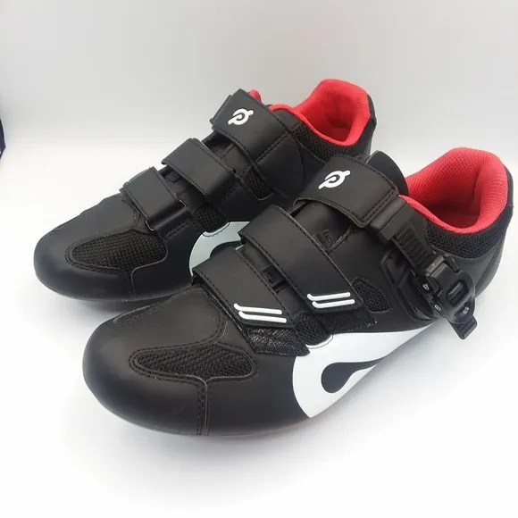 Peloton Cycling Shoes With Cleats Sz43 Men's 9.5-10 Women's 11  Black w/ Cleats