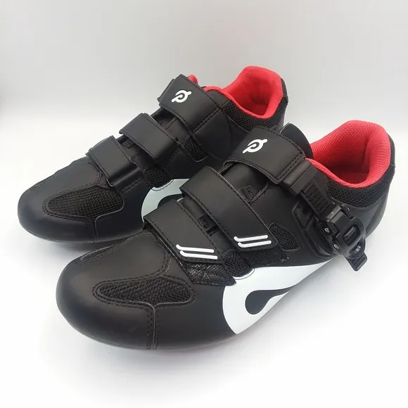Peloton Cycling Shoes With Cleats Sz43 Men's 9.5-10 Women's 11  Black w/ Cleats