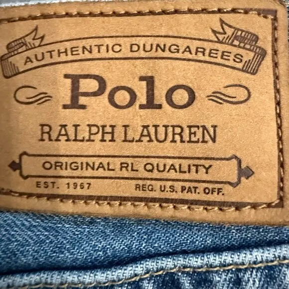Polo Ralph Lauren Authentic Dungarees Jeans - Size 36x32