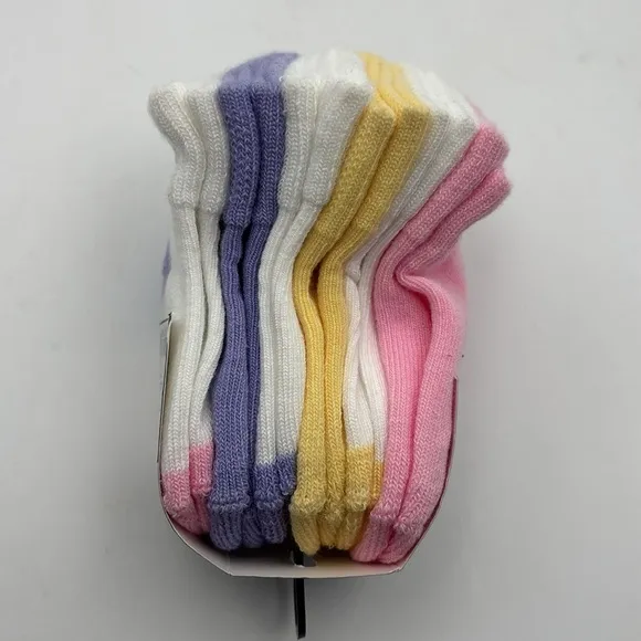 Polo Ralph Lauren Baby Girls Assorted Socks 9 Pair 18-24 Mo