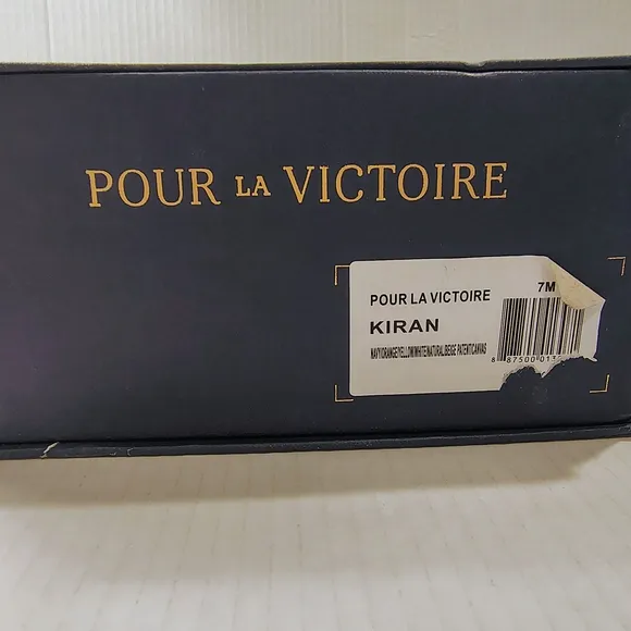 Pour La Victoire Women's Beige and Yellow Heels