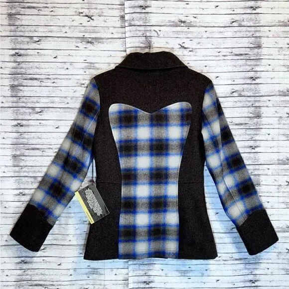 Powder River Outfitters Collection by Panhandle Slim Plaid Wool Jacket