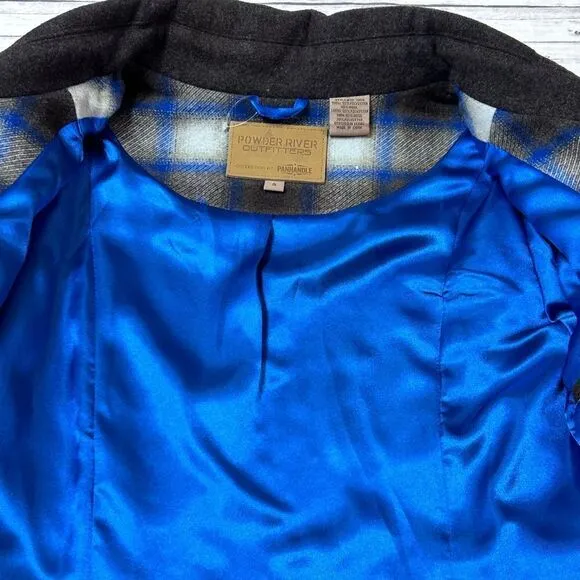 Powder River Outfitters Collection by Panhandle Slim Plaid Wool Jacket