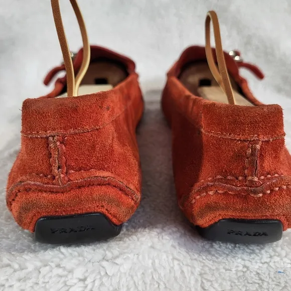 Prada Driving Flat Shoes Size EU 38 / US 7.5-8