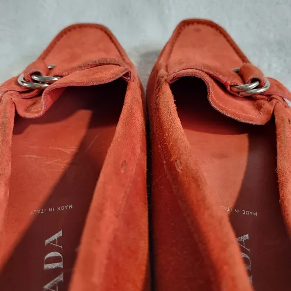 Prada Driving Flat Shoes Size EU 38 / US 7.5-8