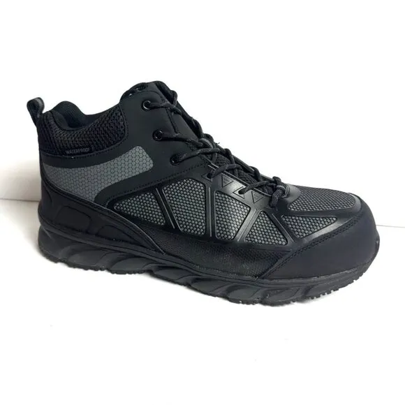 Propet Men's Seeley Hi Comp Toe Work Boots Black Size 11 EEE