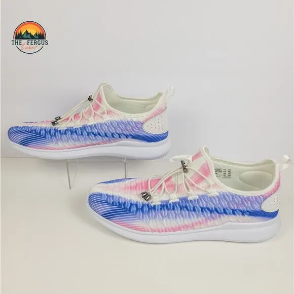Propet Travelbound Slip On Blue, Pink, White Casual Shoes WAA13 Womens Size 12