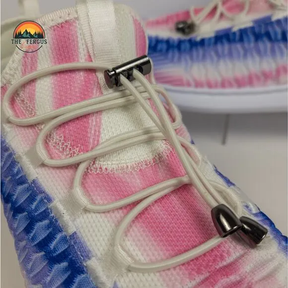 Propet Travelbound Slip On Blue, Pink, White Casual Shoes WAA13 Womens Size 12