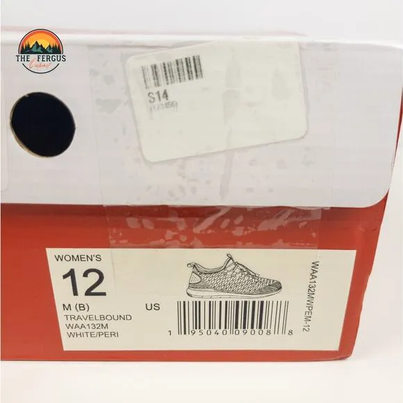 Propet Travelbound Slip On Blue, Pink, White Casual Shoes WAA13 Womens Size 12
