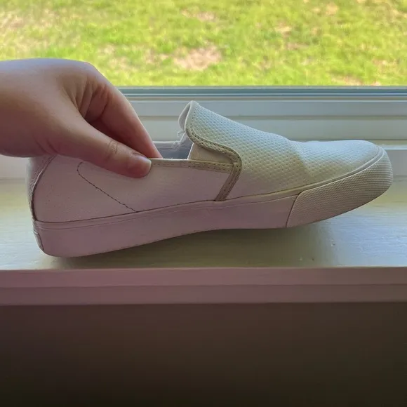 Puma Bari White Slip-On Shoes
