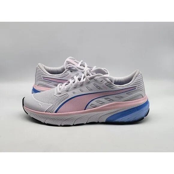 Puma Womens Cell Glare Athletic White Pink Shoes Size 9.5