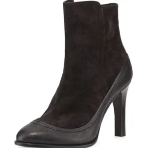 Rag &amp; Bone Albion black suede boots booties heel
