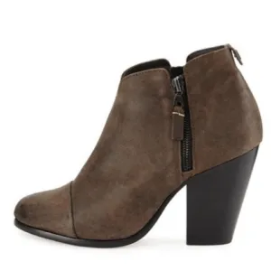Rag &amp; Bone Margot Brown Leather Bootie