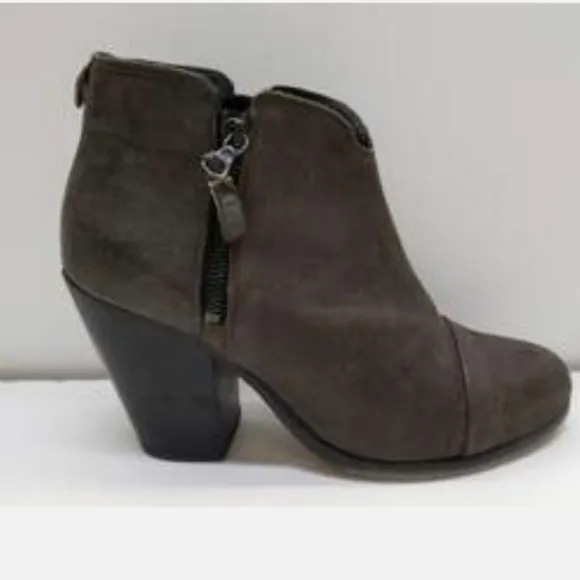 Rag &amp; Bone Margot Brown Leather Bootie